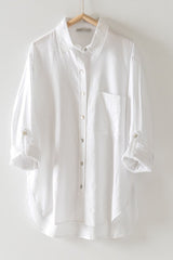 Relaxed Fit Button Down Shirt