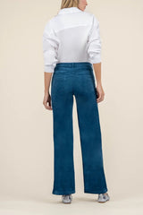 Plush Velvet Five-Pocket Pants