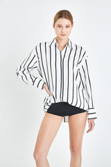 Wide Stripe Shirt