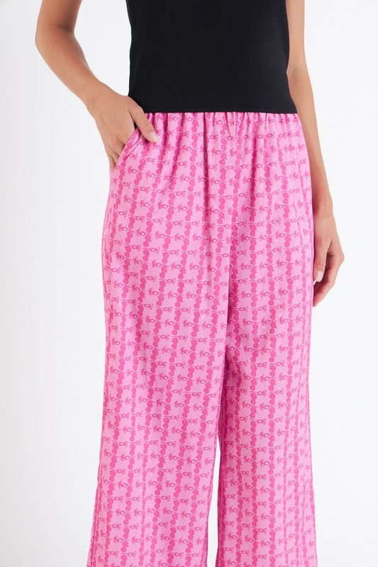 Printed Long Pants