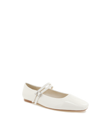 Finnegan Bone Patent Leather Flats