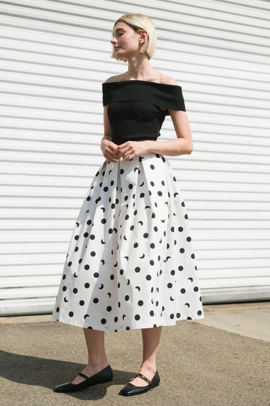 Printed Woven Skirt