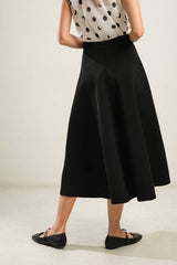 Woven Midi Skirt (2 Color Ways)