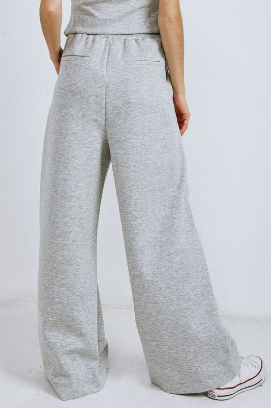 Wide leg Knit Pant