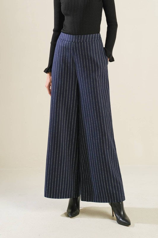 Woven Striped Pant