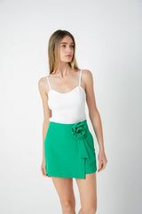 Corsage Mini Skirt