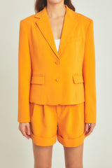 Long Sleeve Tailored Clementine Blazer