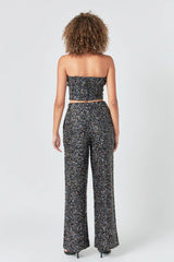 Boucle Tweed Pants