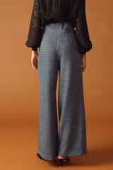 Tweed Wide Leg Pant