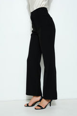 Solid High-Waist Flare Pants (2 Color Ways)