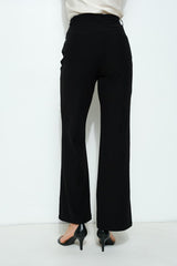 Solid High-Waist Flare Pants (2 Color Ways)