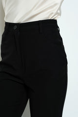 Solid High-Waist Flare Pants (2 Color Ways)