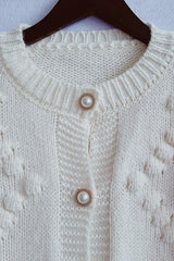 Crochet Embroidered Cardigan