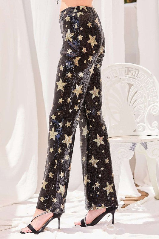 Bell Bottom Star Struck Pants